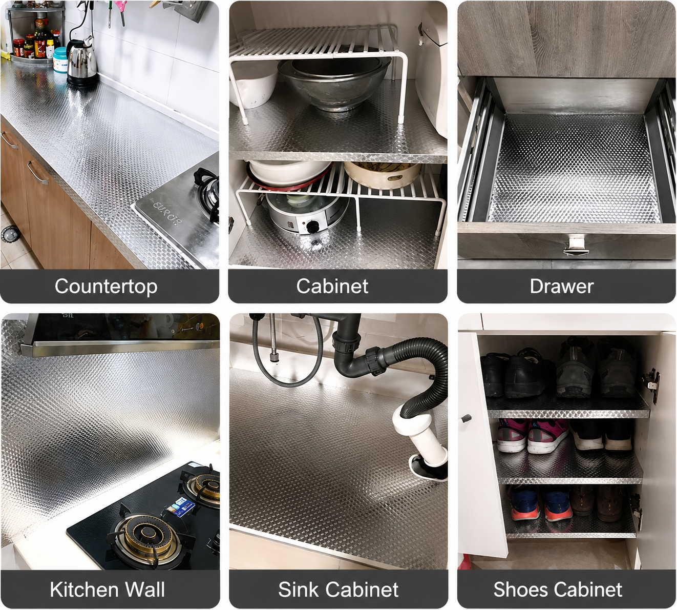Oil-Proof Kitchen Backsplash Sticker