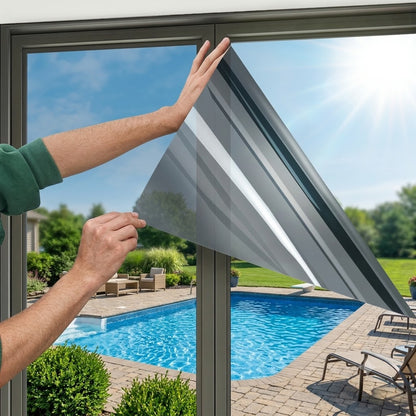 Pulsegearr Reflective Privacy Window Film