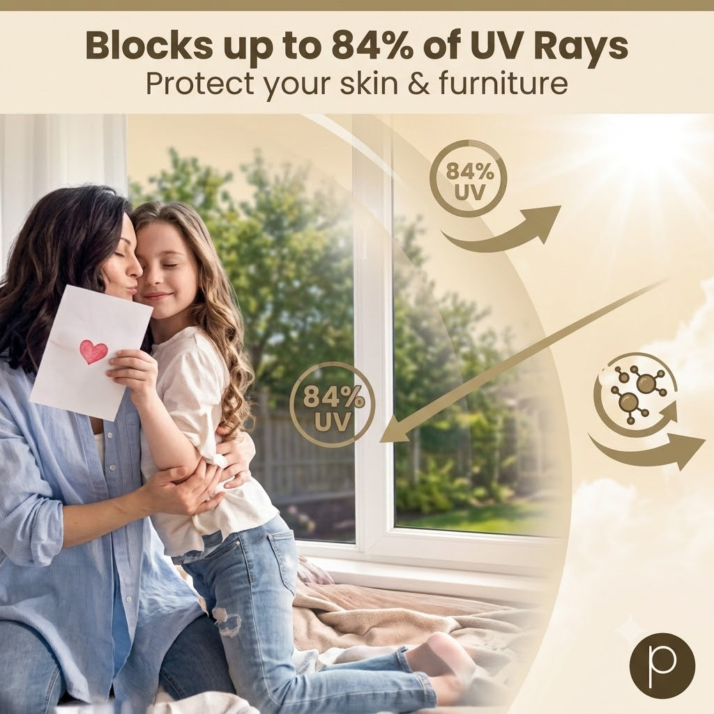 Pulsegearr Reflective Privacy Window Film